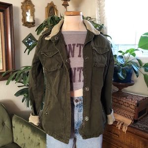 UO Sherpa Lined Utility Jacket